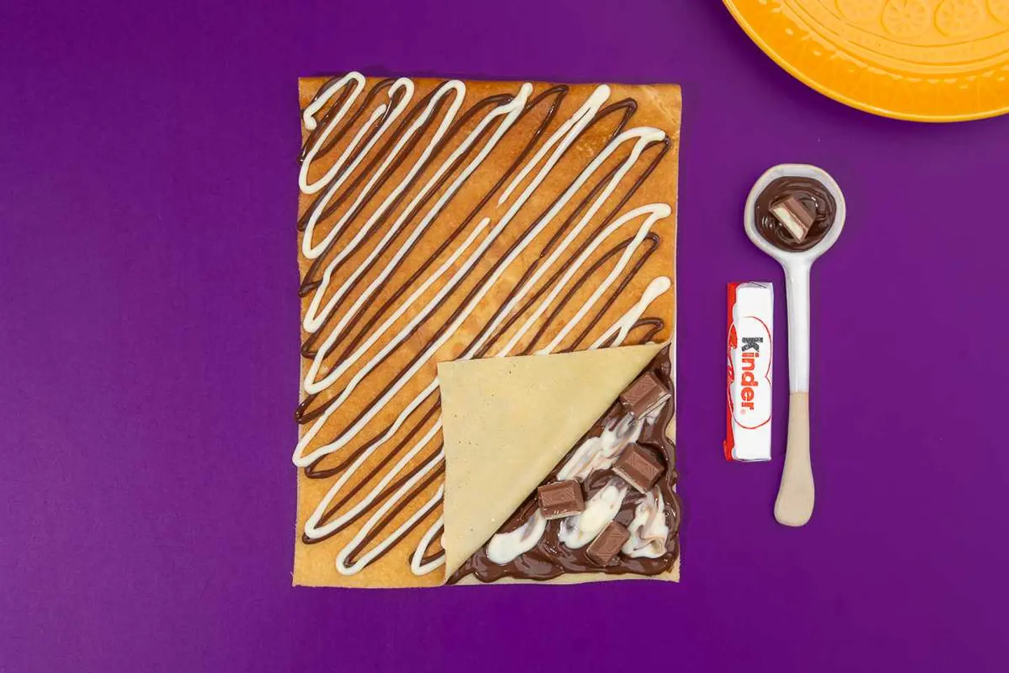 Kinder Delight Crepe