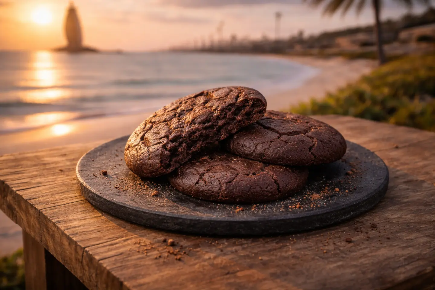 كوكيز شوكولاتة نباتي