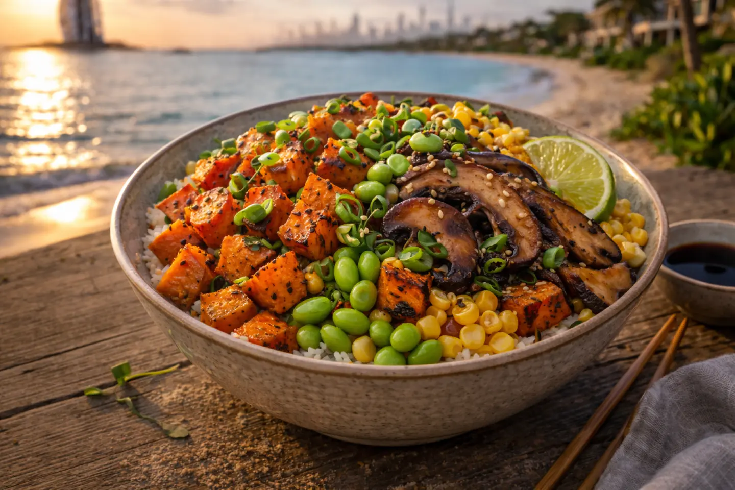 بوكِي خضار مشوية