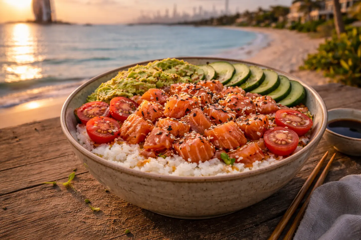 بوكِي سلمون بالترفل