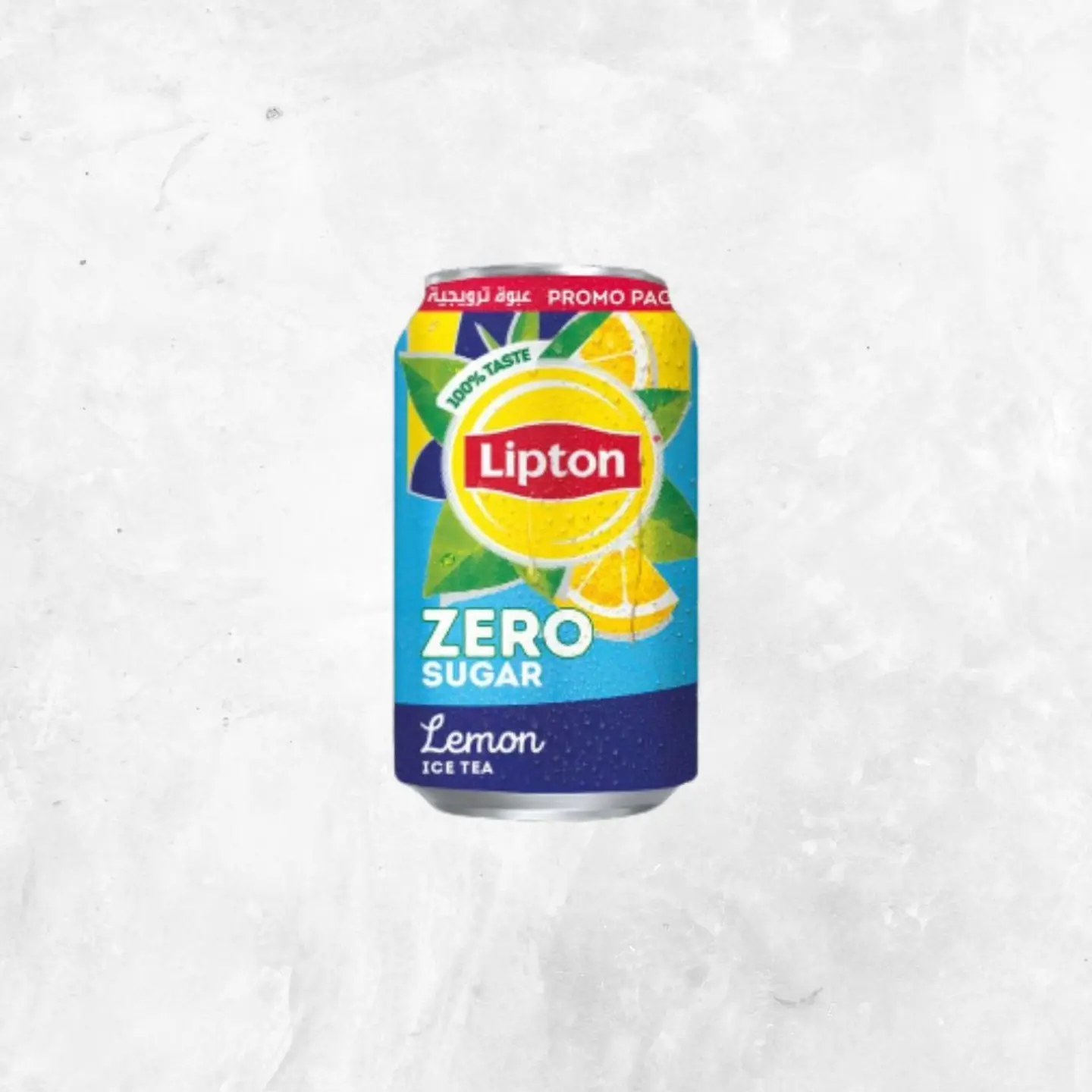ايس تي خالي من السكر بنكهة الليمون