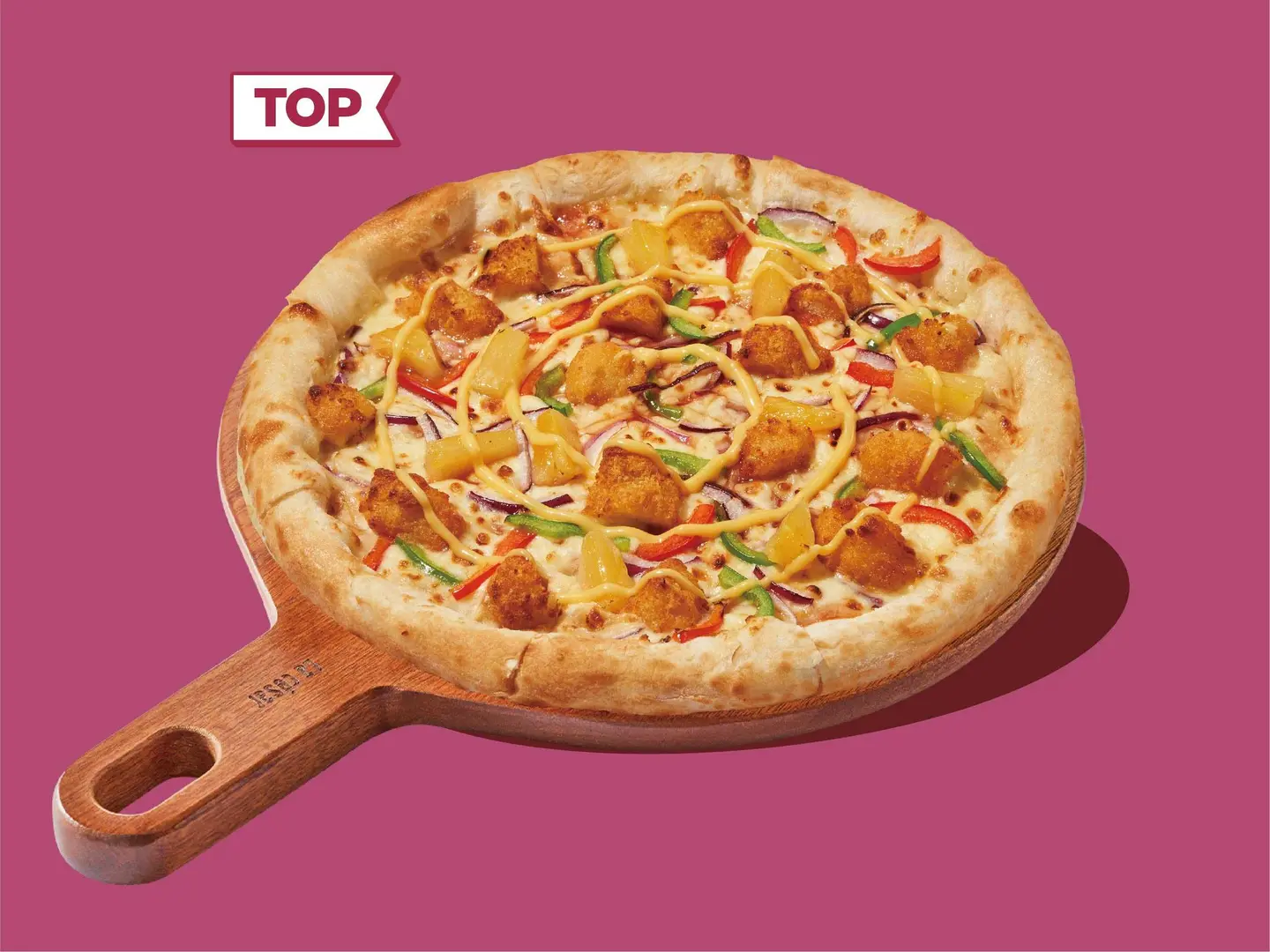 Sweet & Sour Chicken Pizza