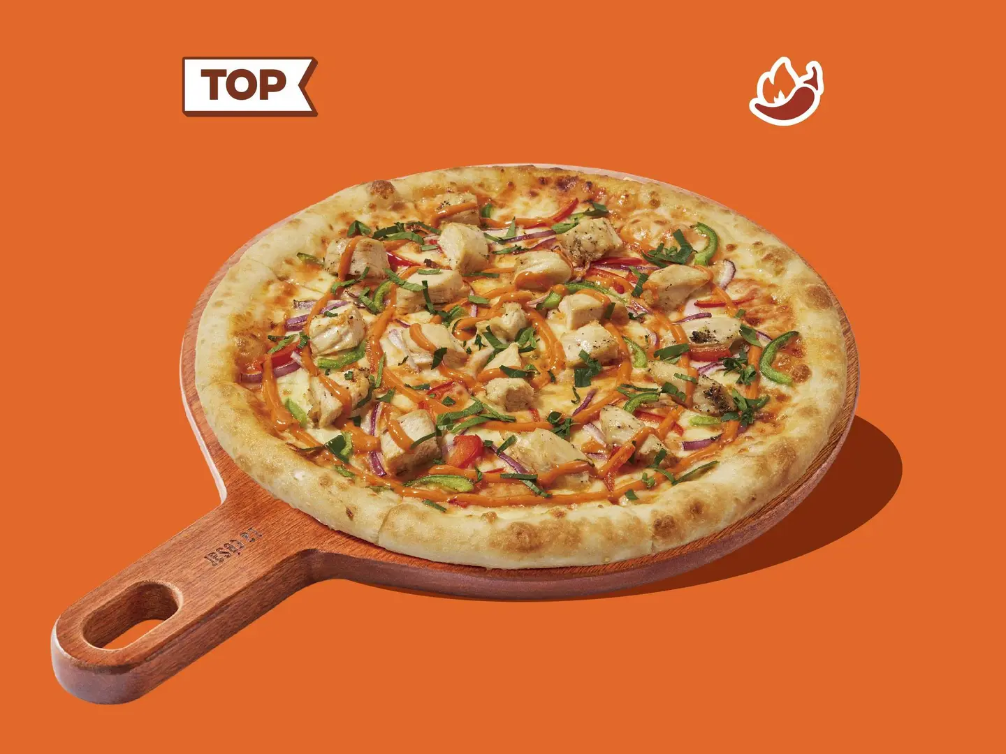 Fiery Peri Peri Chicken Pizza