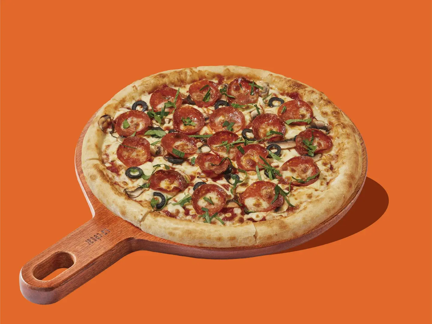 Beef Pepperoni Pizza