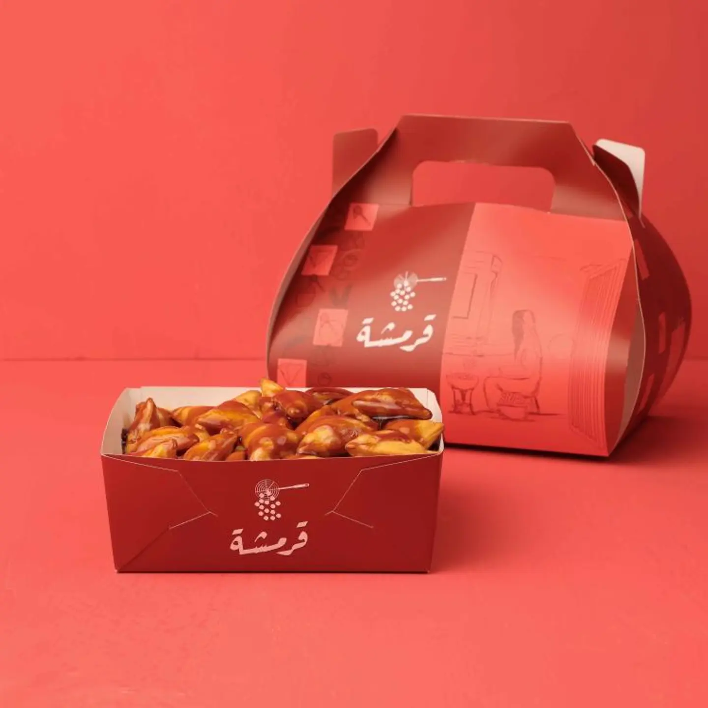 مثلثات الجبن والدبس