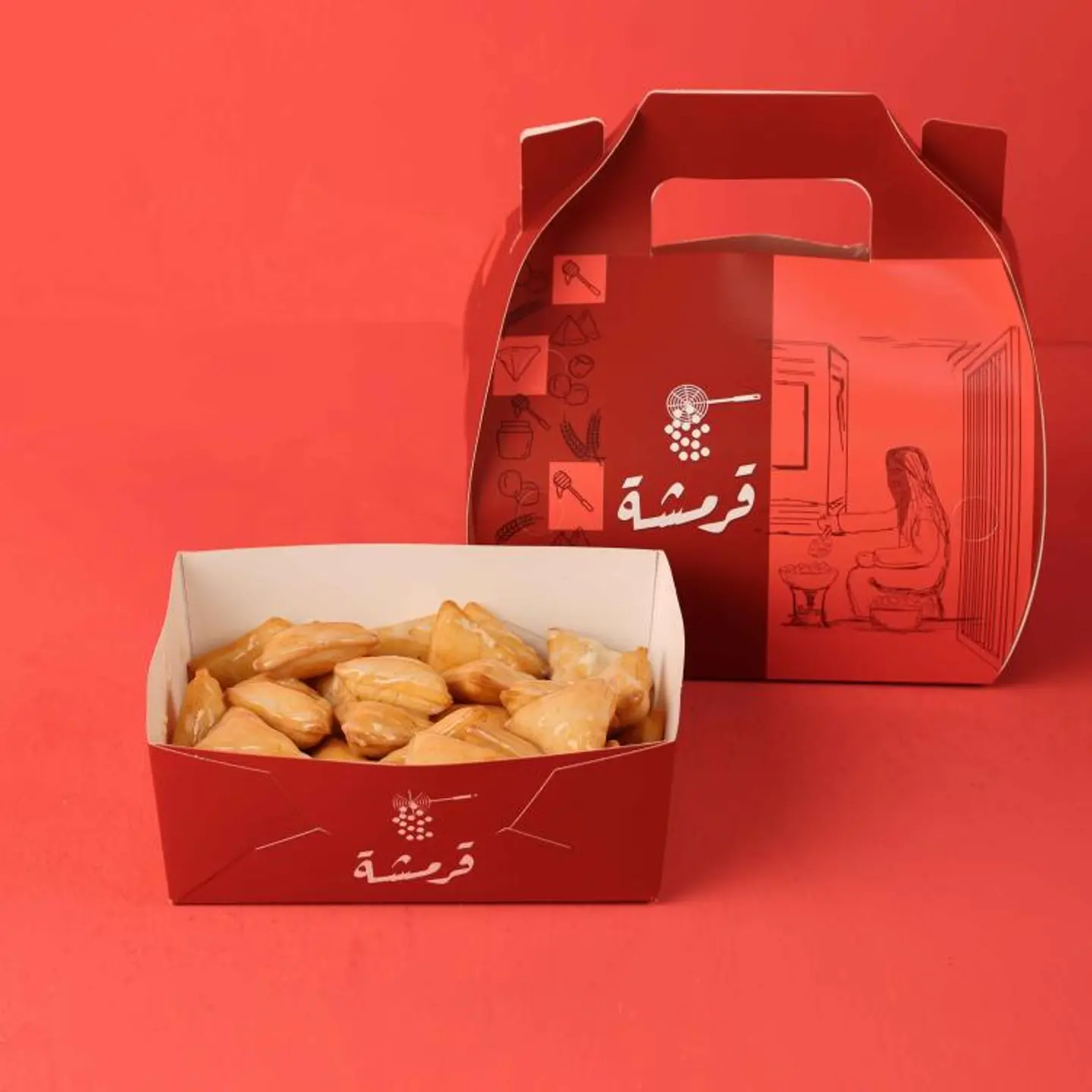 مثلثات الجبن والنستلة