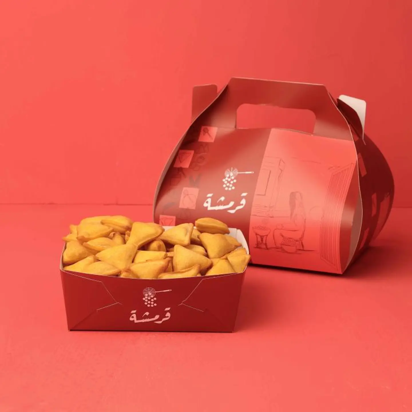 مثلثات الجبن سادة