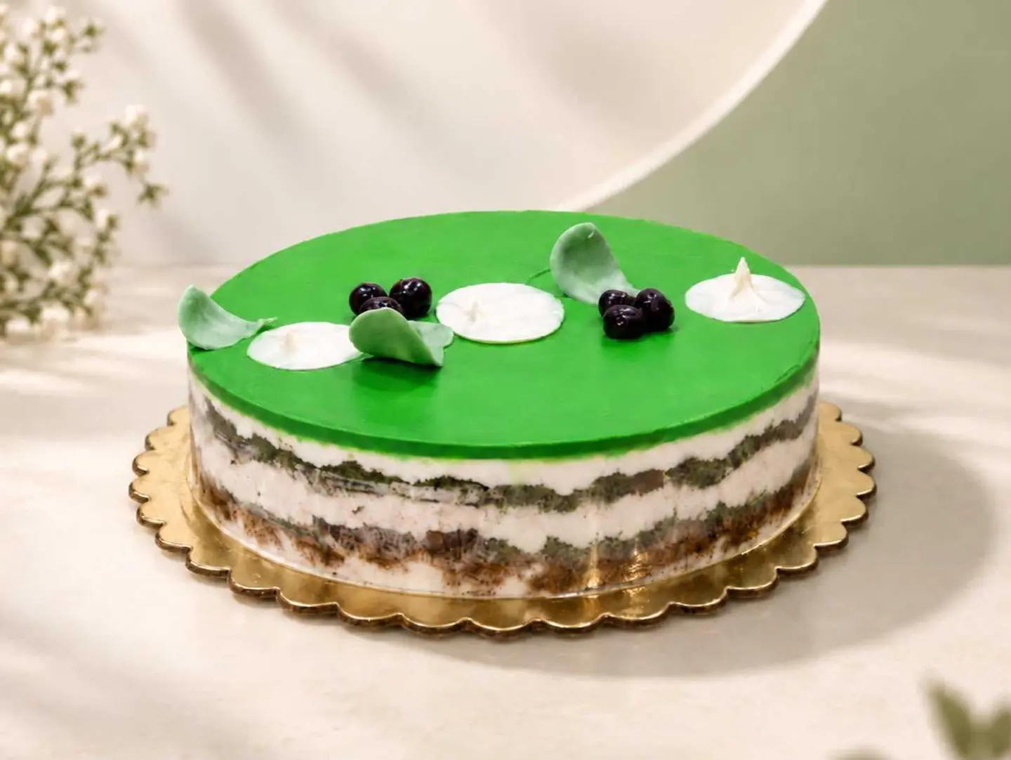 Pistachio Date Cake