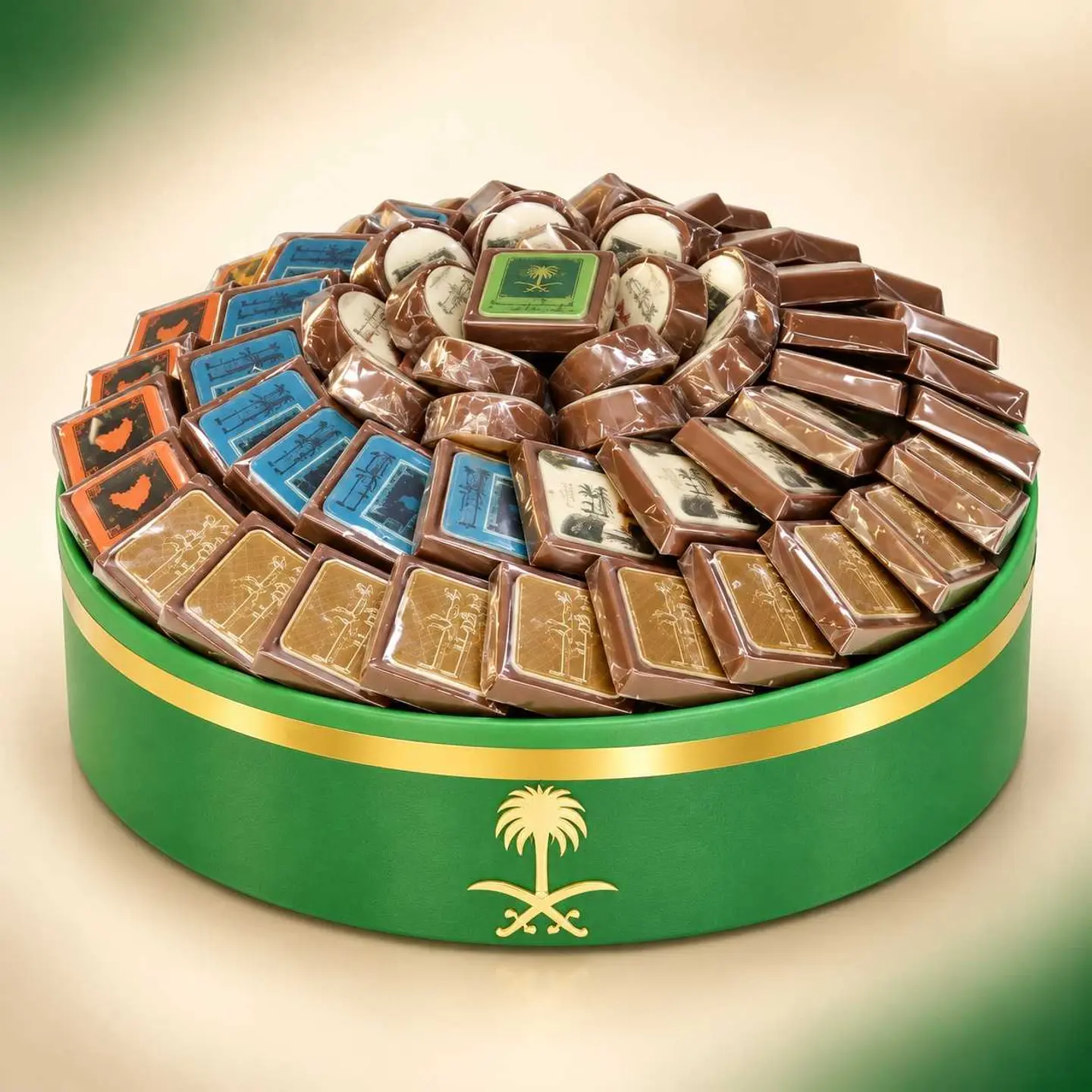 National Day Printed Chocolate