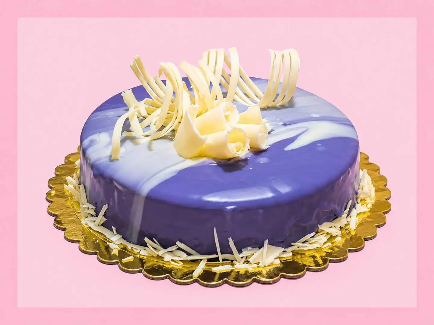 Royal Lavender Mousse Cake