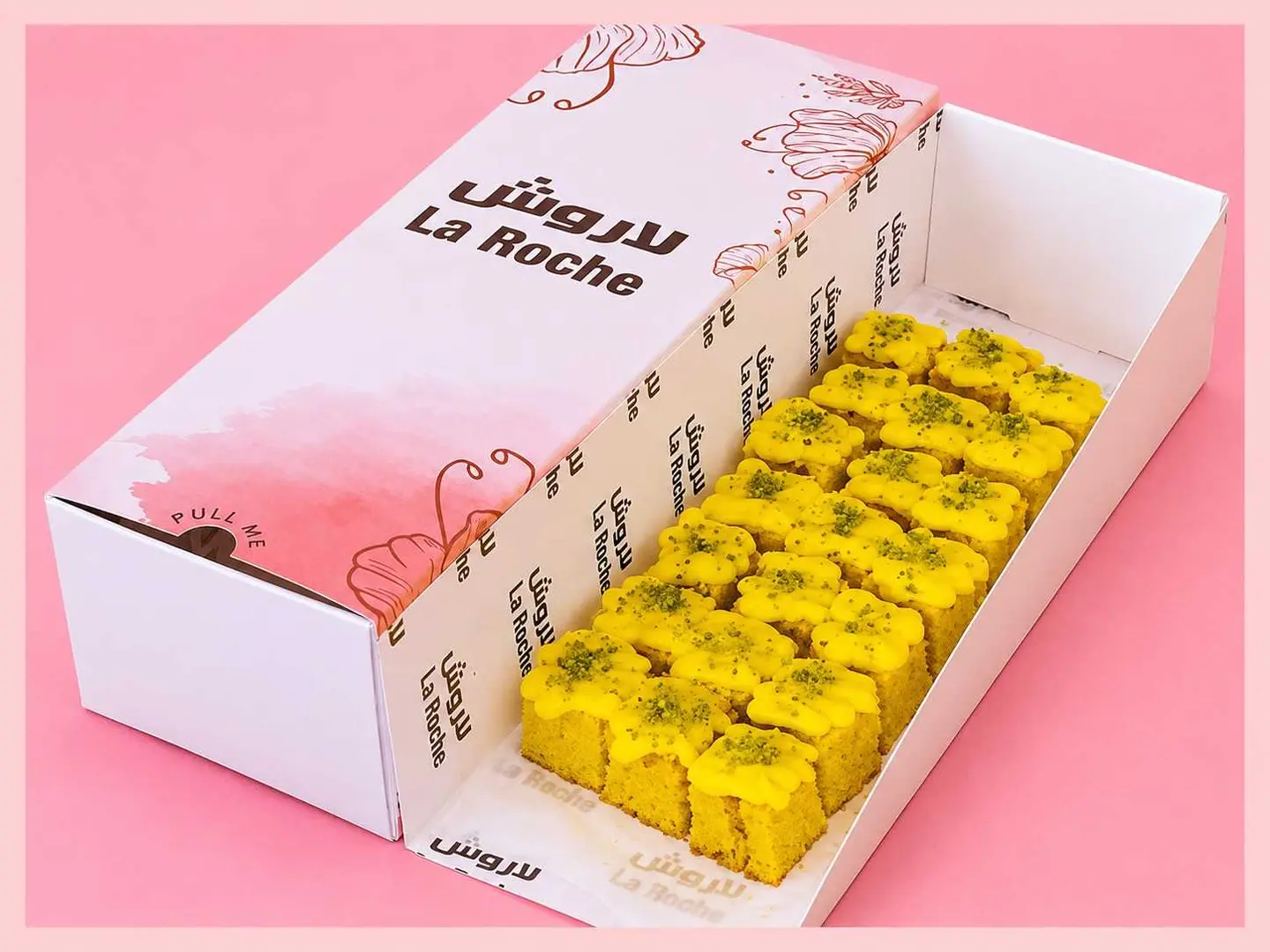 Saffron Cake Bites