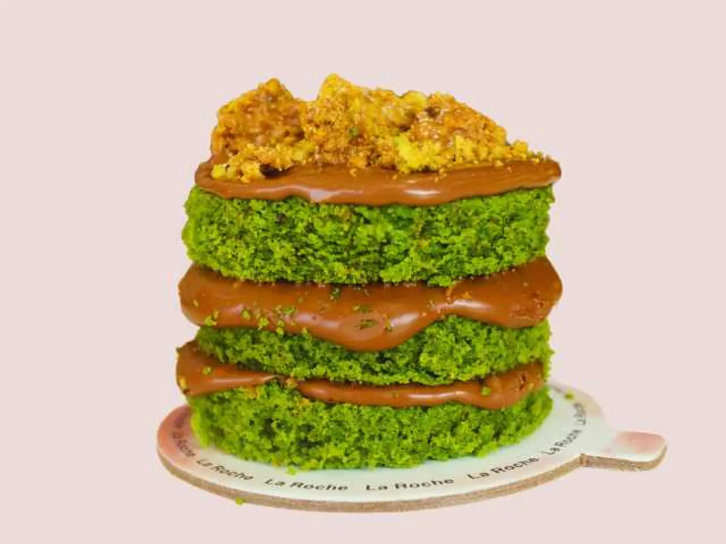 Mini Pistachio Nutella Cake