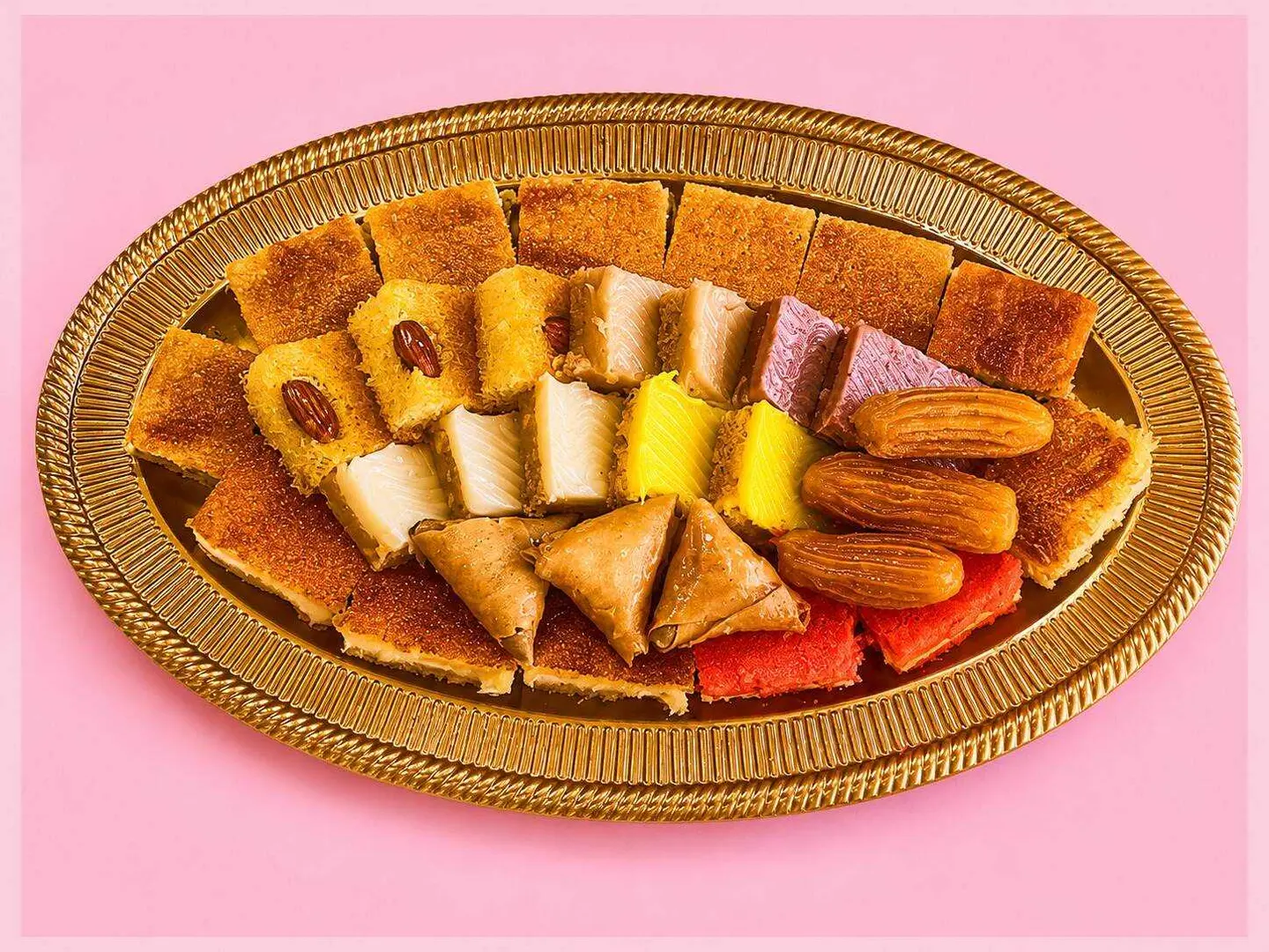 Small Arabic Sweets Dish