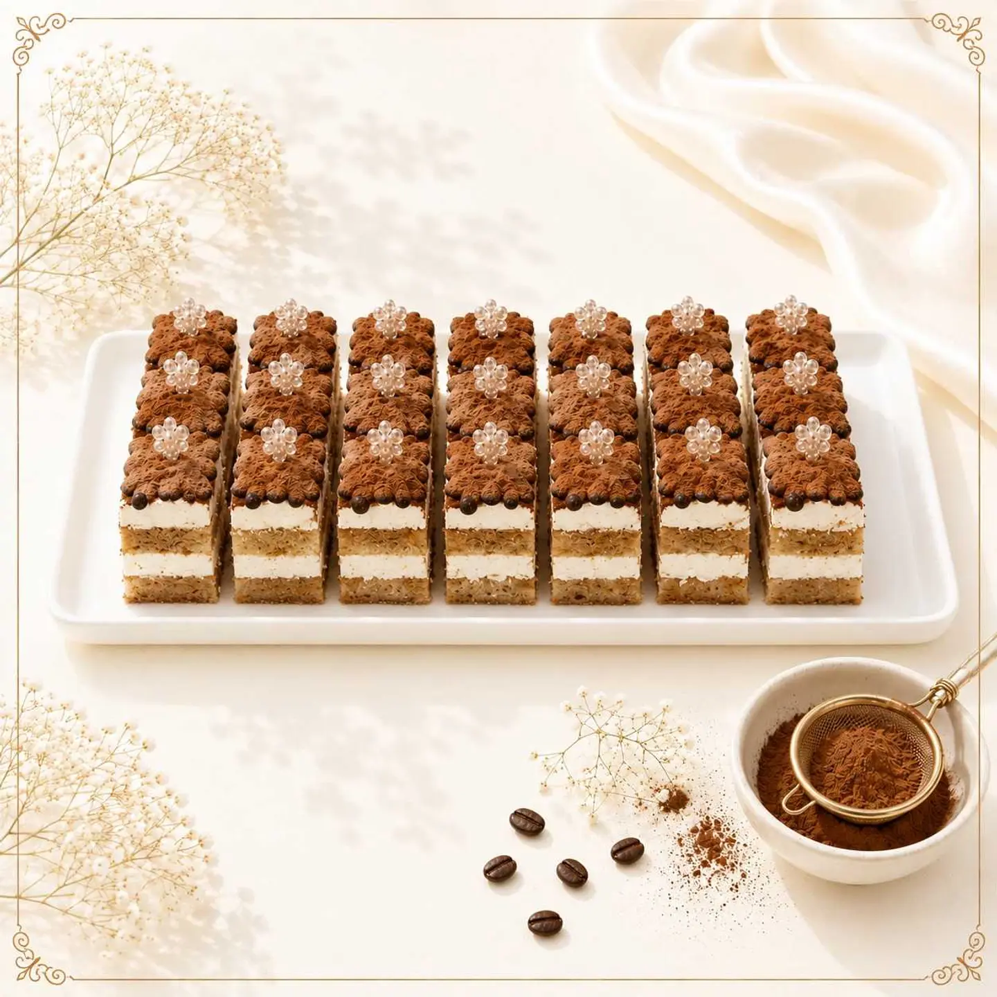 Tiramisu Cake Bites