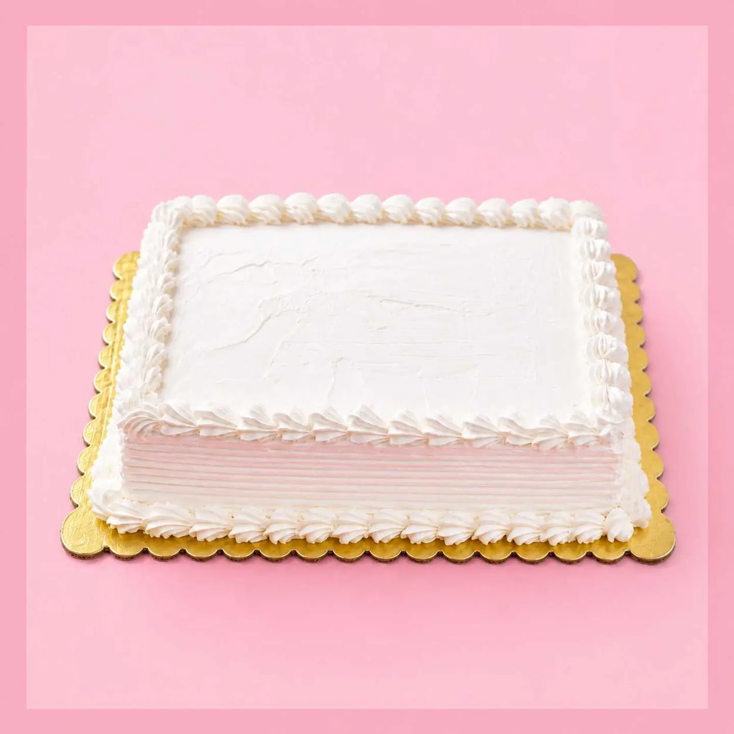 Vanilla Cake 20x30