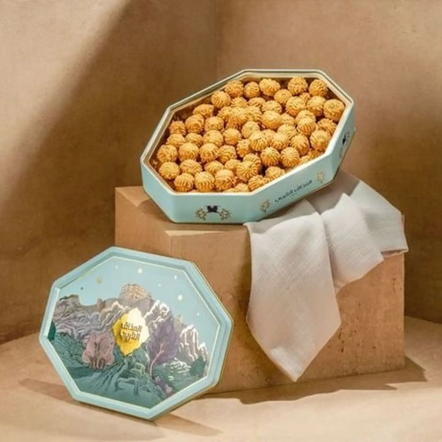 بيتيفور بحشوة الكريمة من المذاق العربي