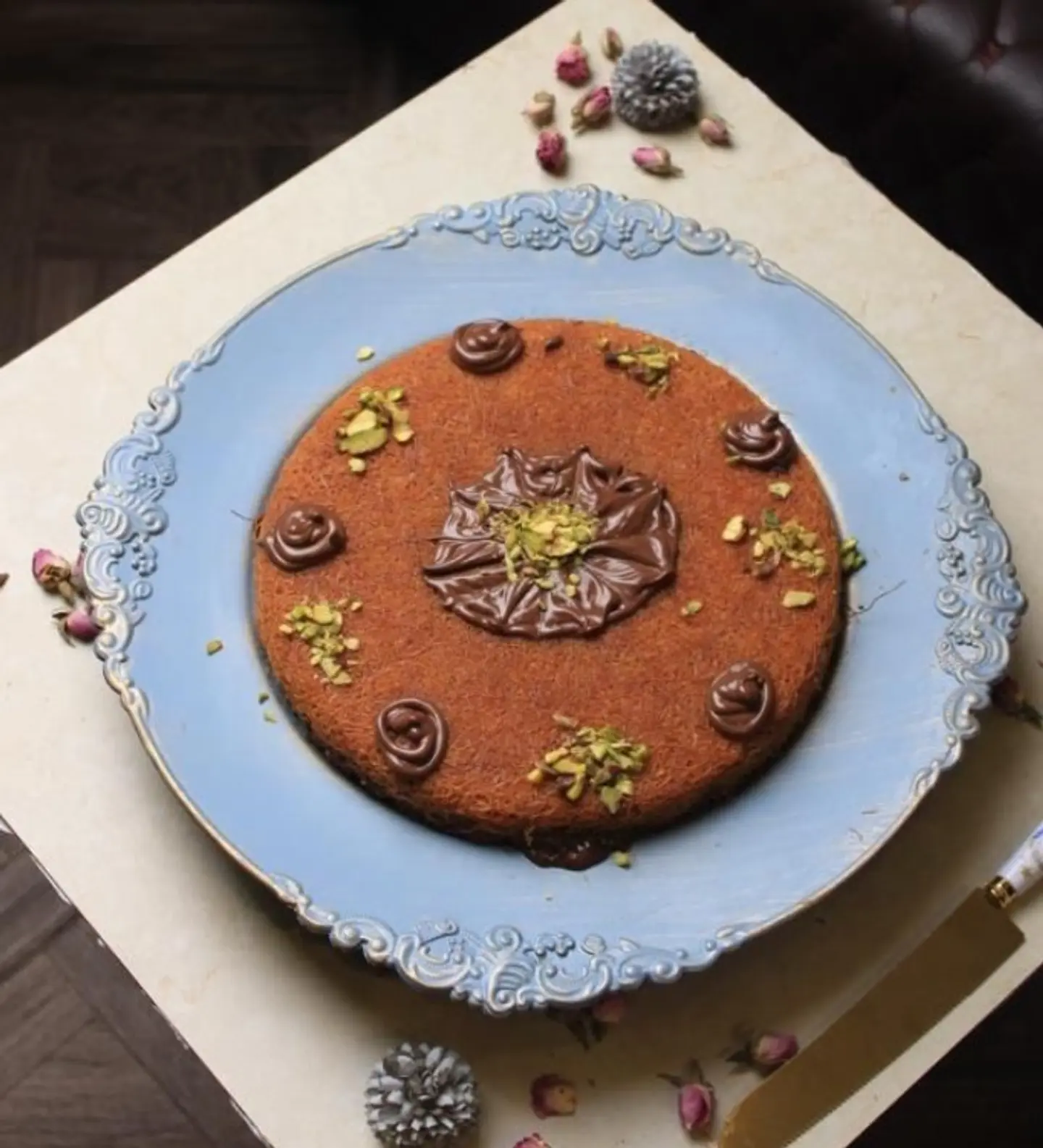 كنافة شوكولاتة