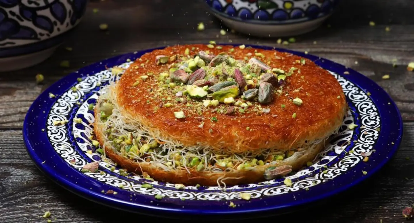 كنافة مكسرات