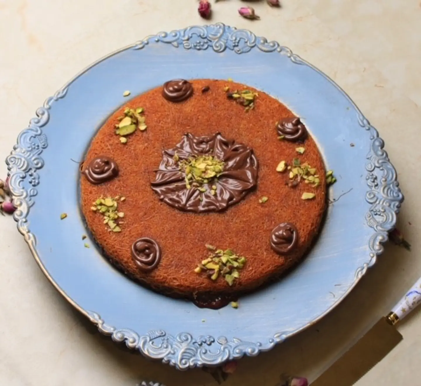 كنافة بالشوكولاتة