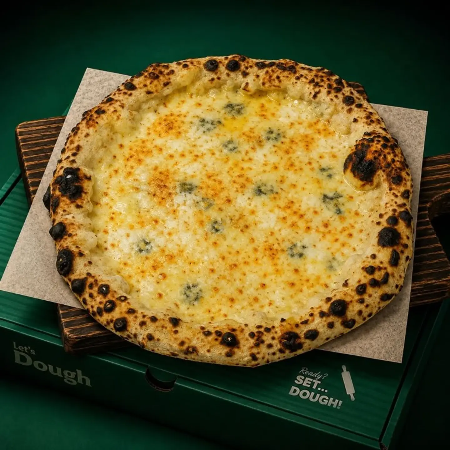 Neapolitan Pizza Mixed Cheese
