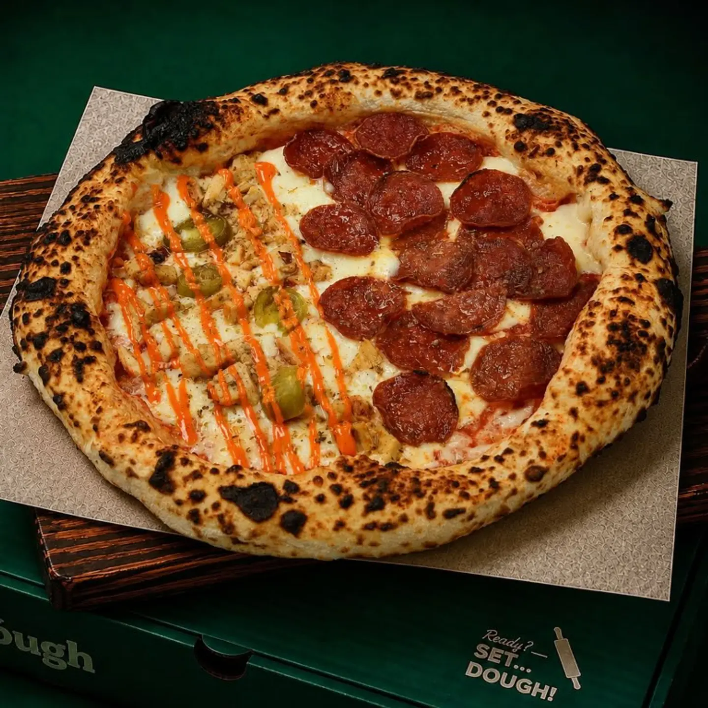 Half Half Pizza