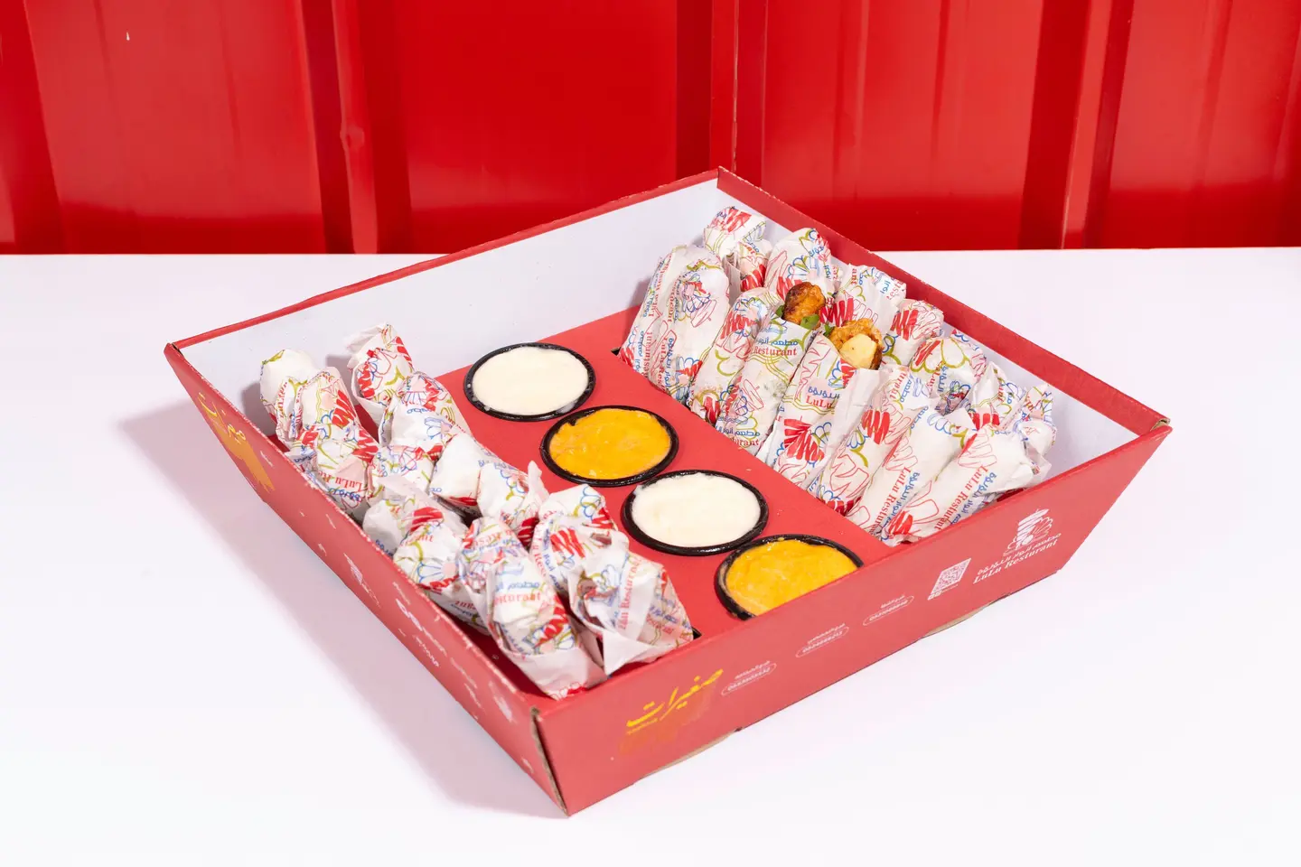 بوكس صغيرات شاورما كبير