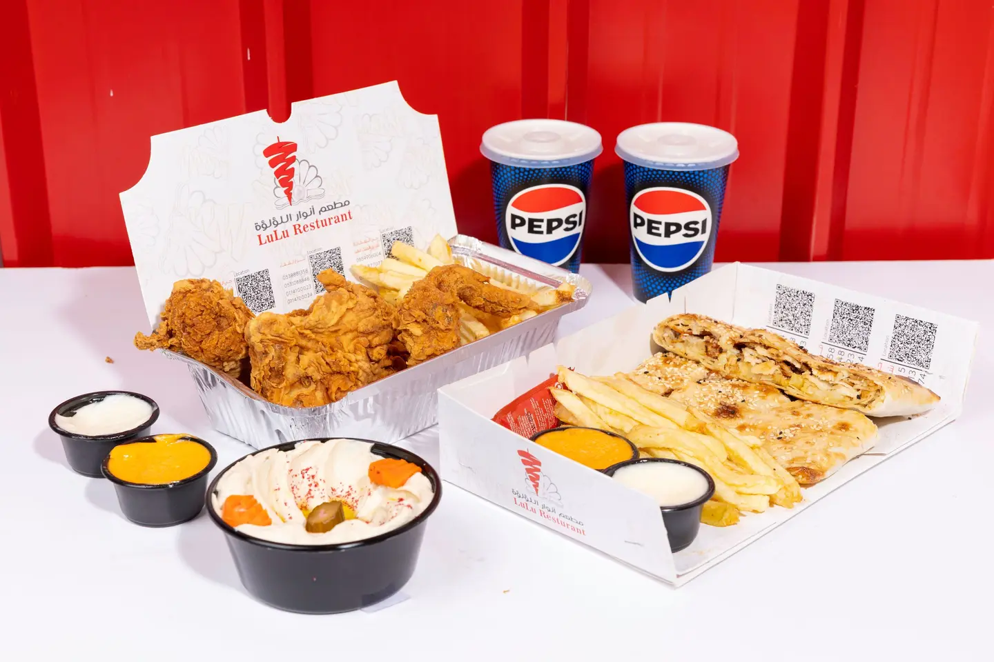 ميكس البروستد والشاورما