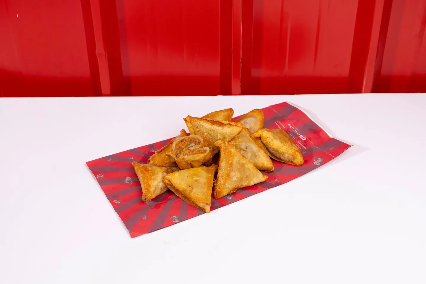 Meat And Chicken Samosa
