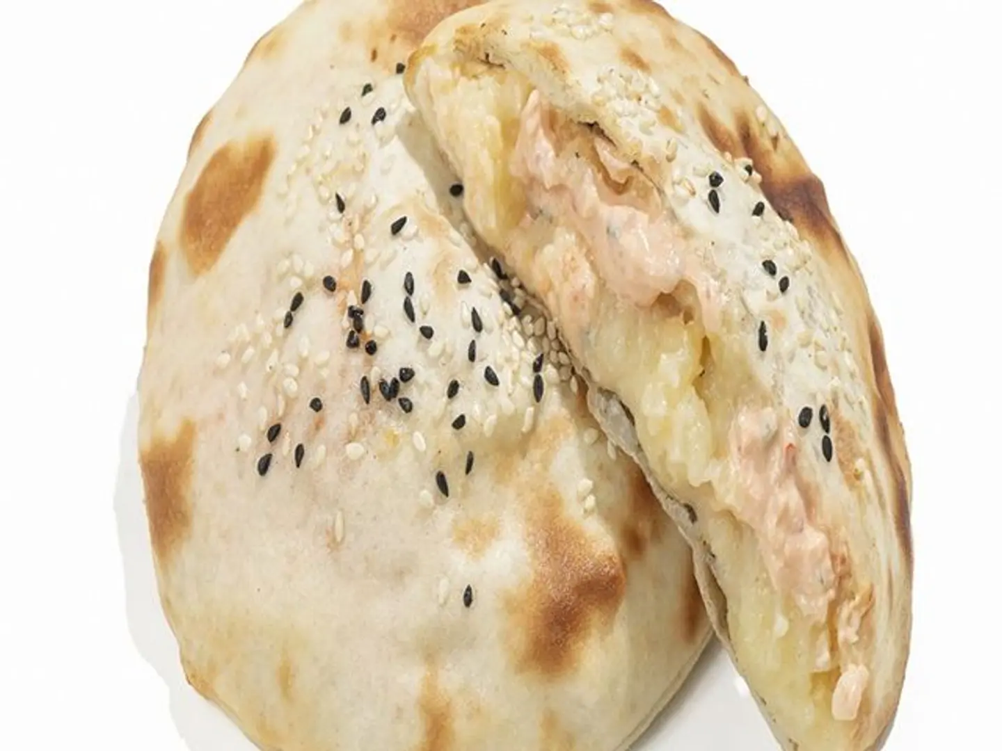 عرض مدورة بطاطس بجبنة لقمة (ثلاثة حبات)