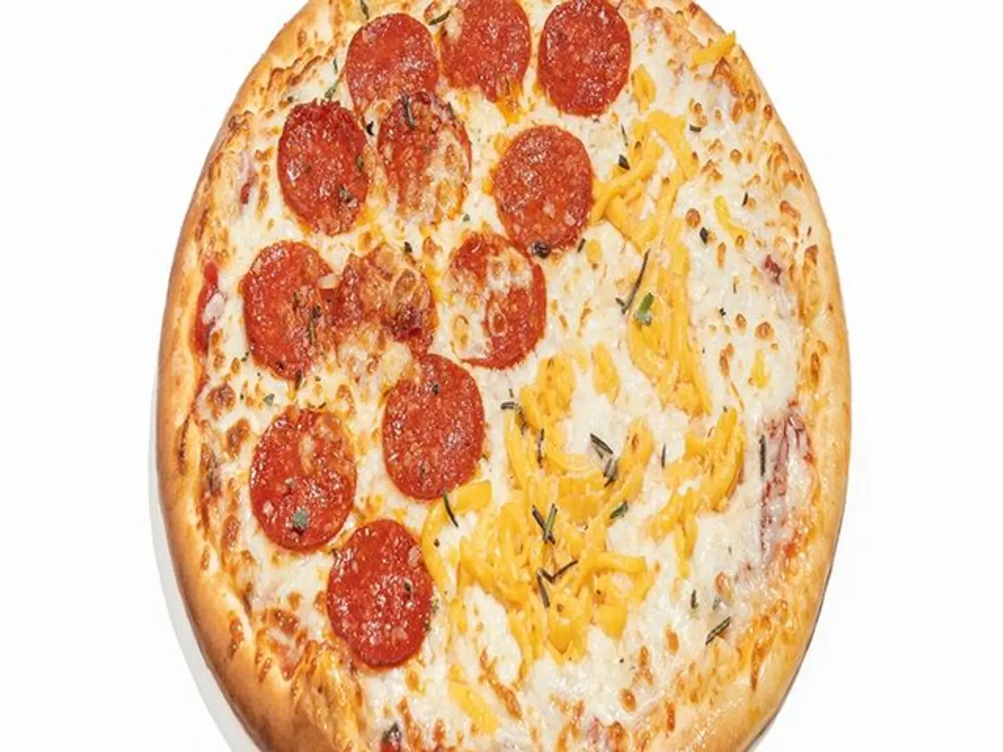 بيتزا نص مكس
