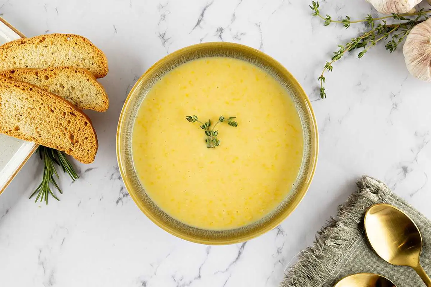 شوربة الذرة الحلوة
