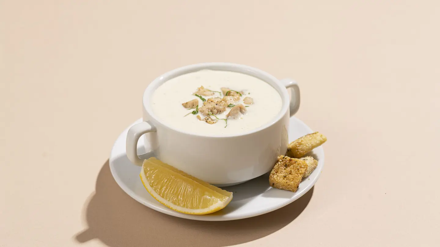 شوربة كريمة دجاج