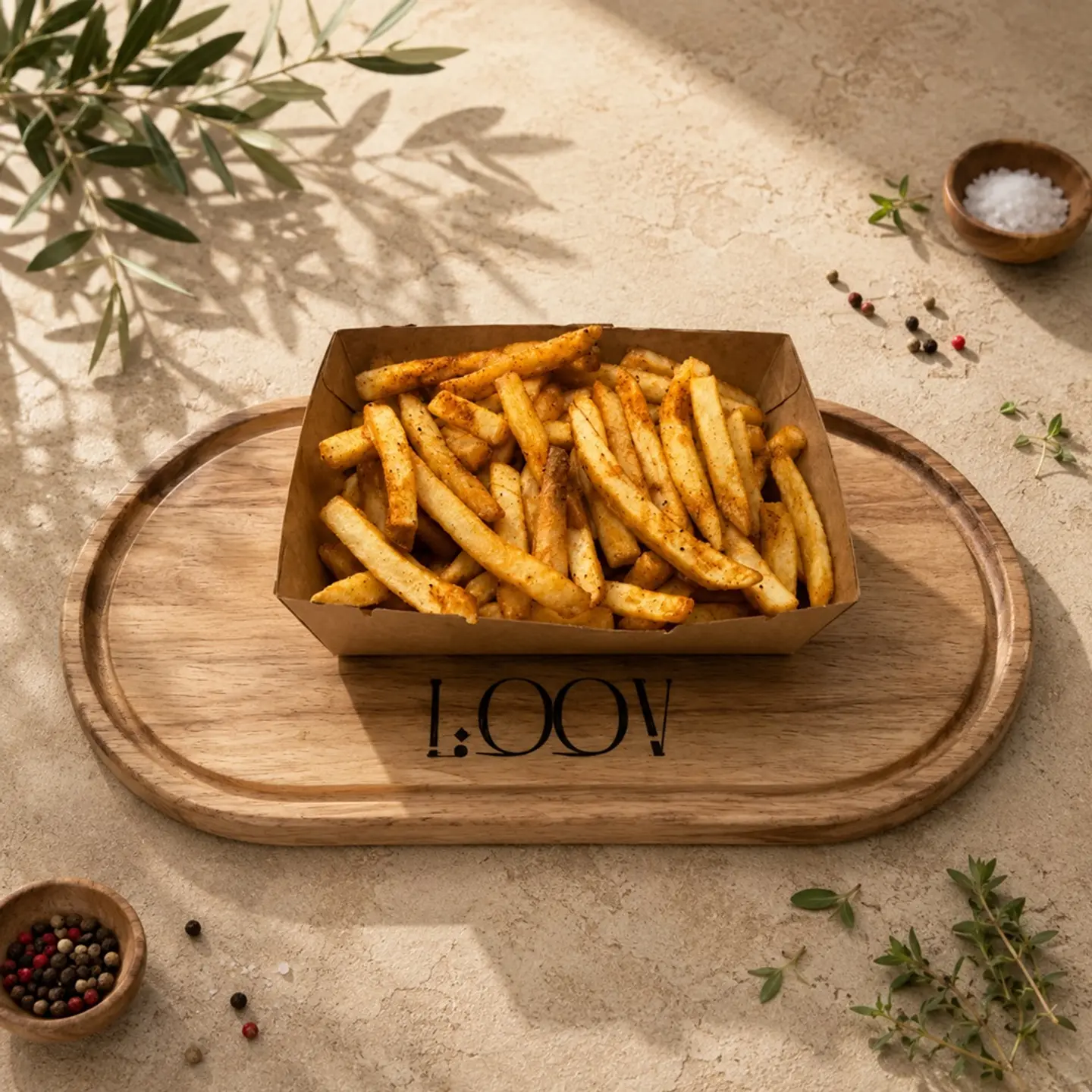 صحن بطاطا كبير