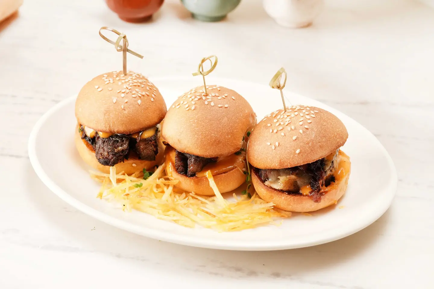 Smoked Slider Brisket