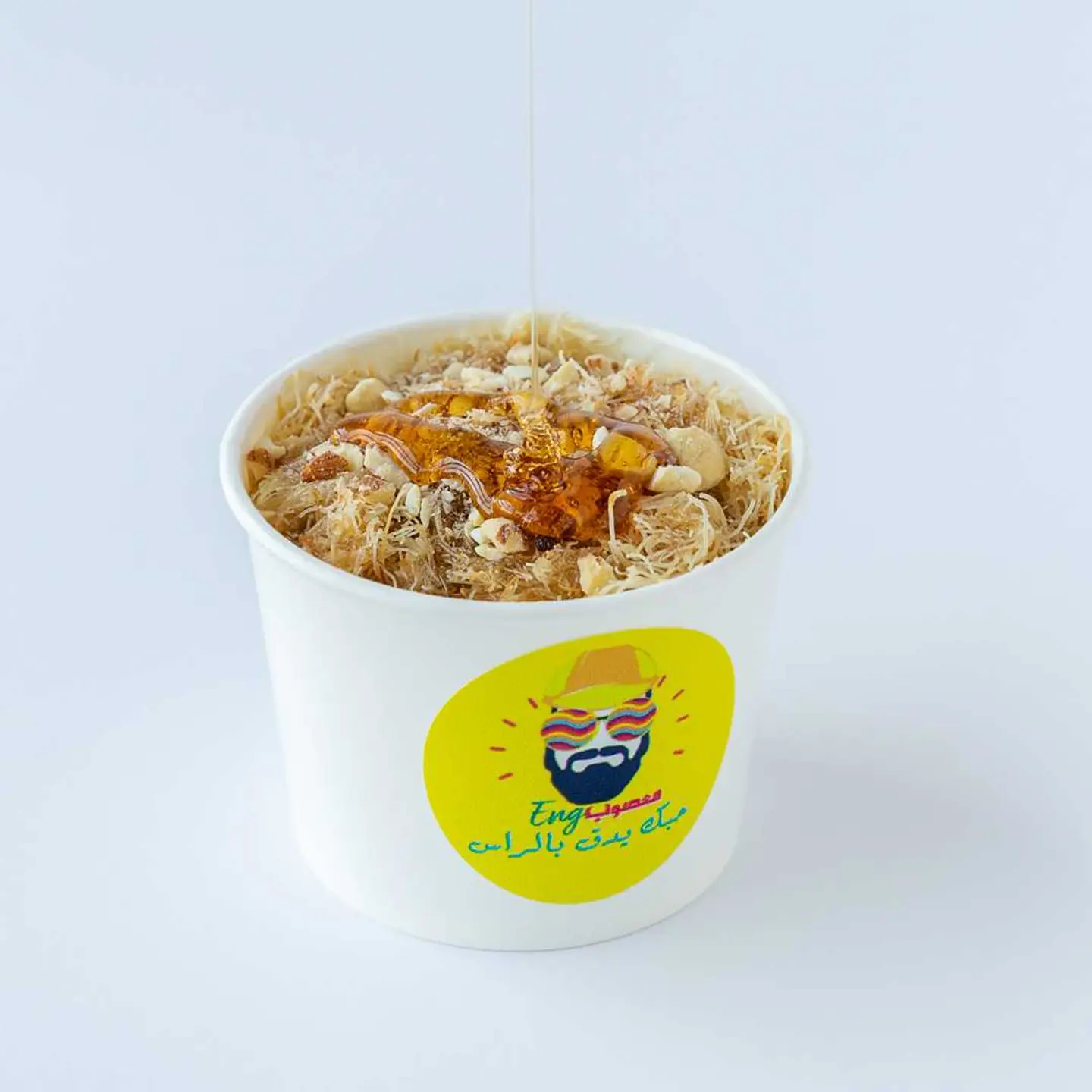 معصوب صغير كنافة بالعسل