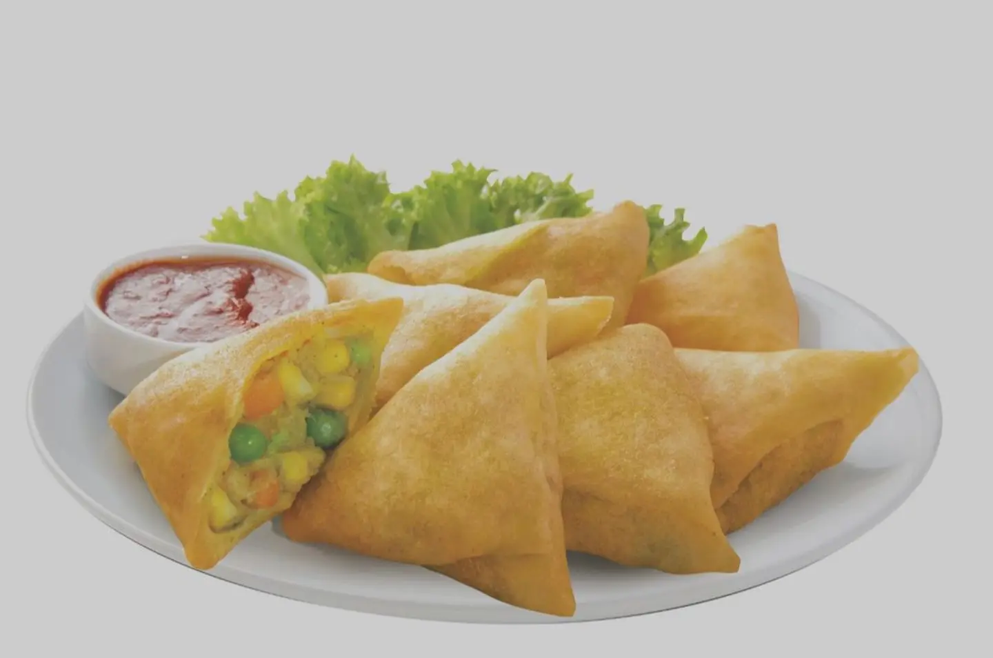 سمبوسة خضار - وسط ١٦ حبة