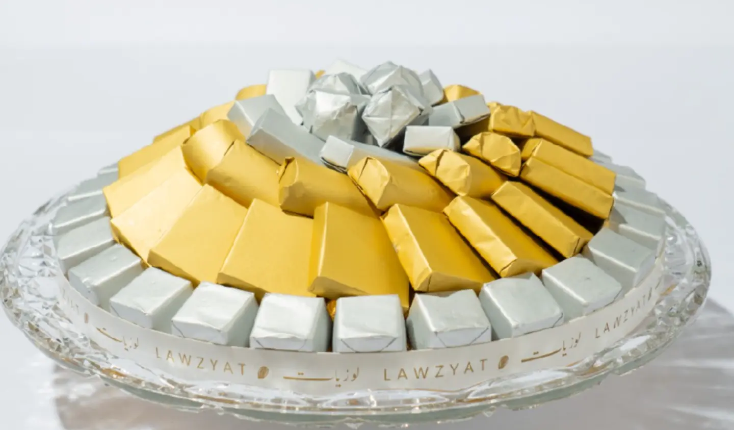 Luxury Crystal Wrapped Chocolate Platter