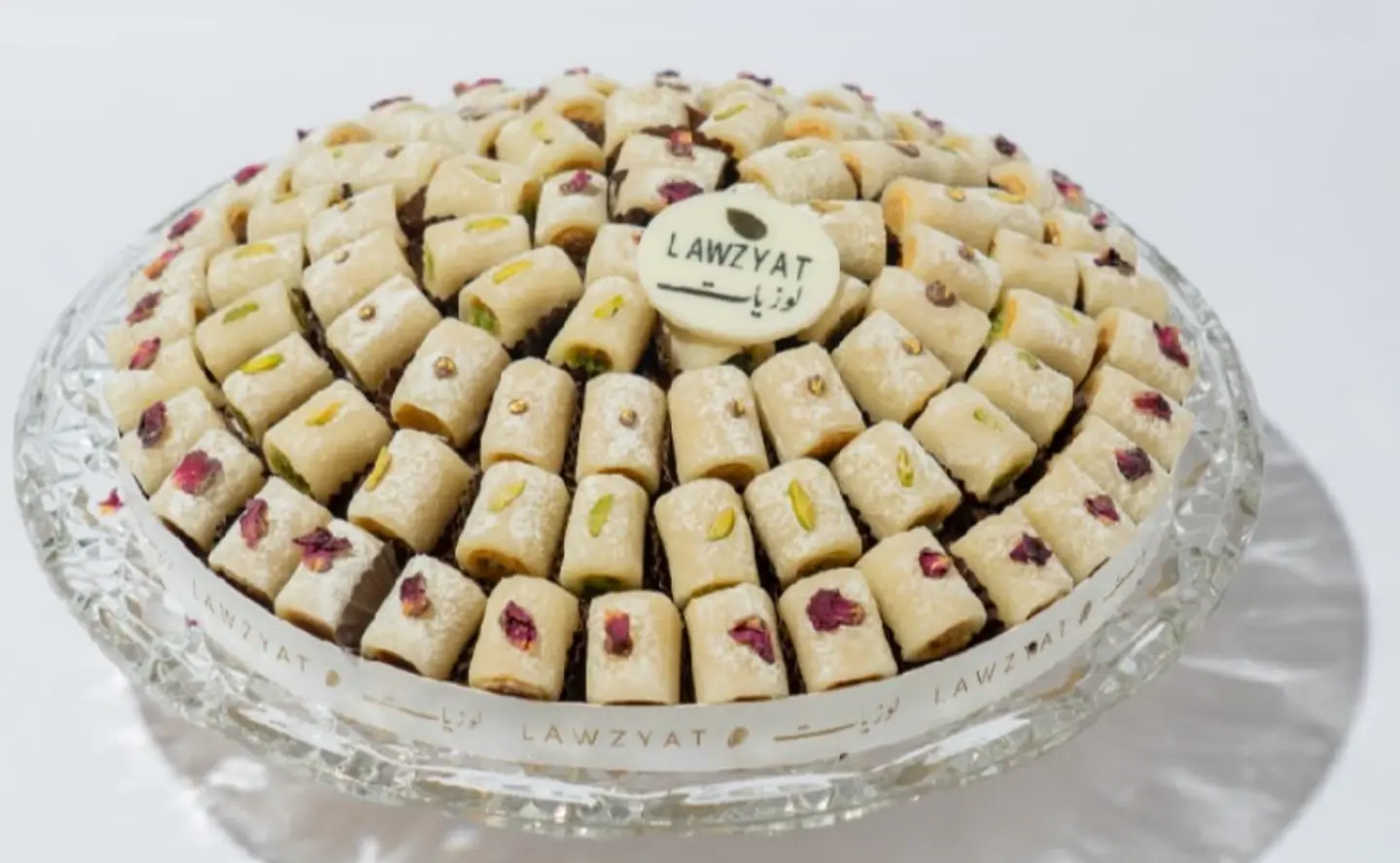 Baklava Stuffed Turkish Delight Platter