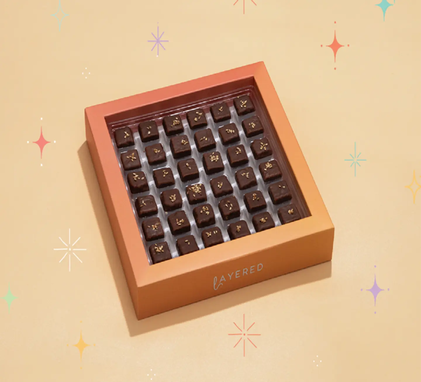 قطع الشوكلاتة بالطحينة