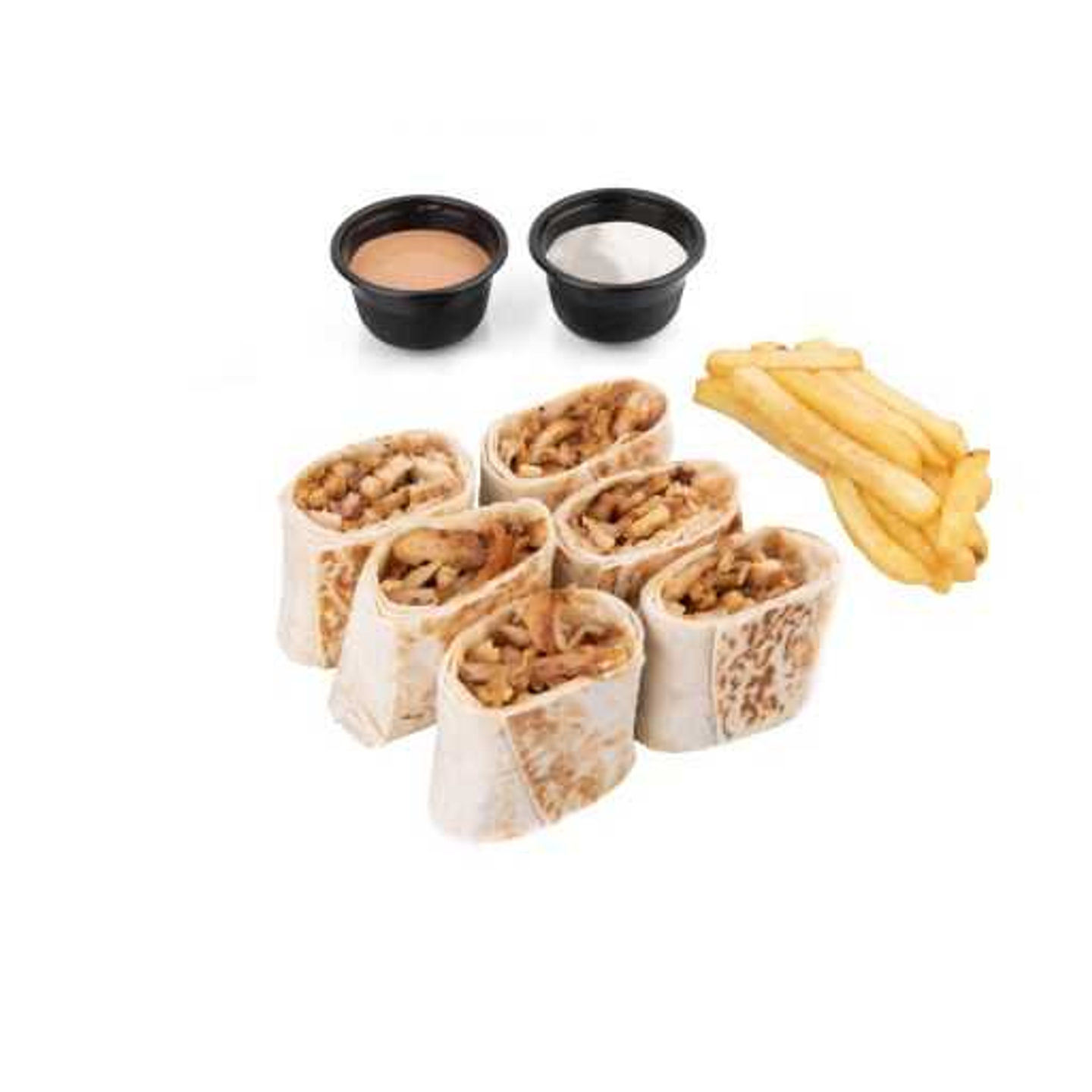 Arabic Chicken Shawarma 6 Pieces
