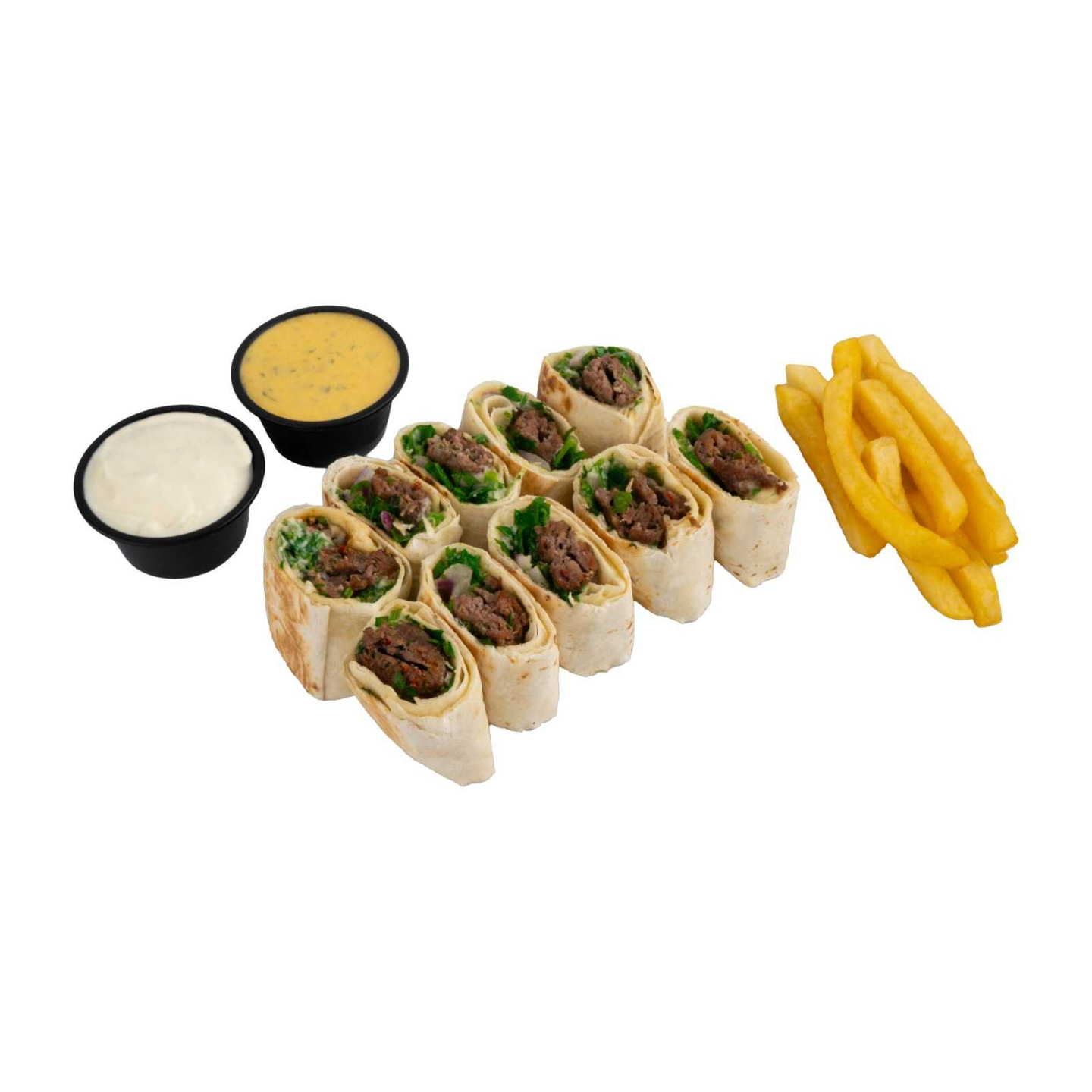 Arabic Saj Meat Kebab 10 Pieces.