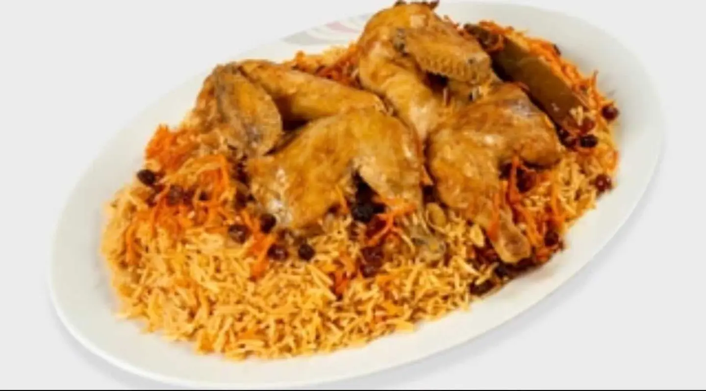 Whole National Chicken With Uzbek Rice