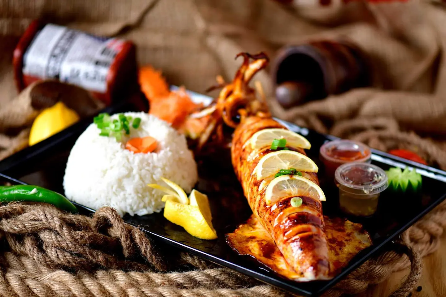 Inihaw Na Pusit