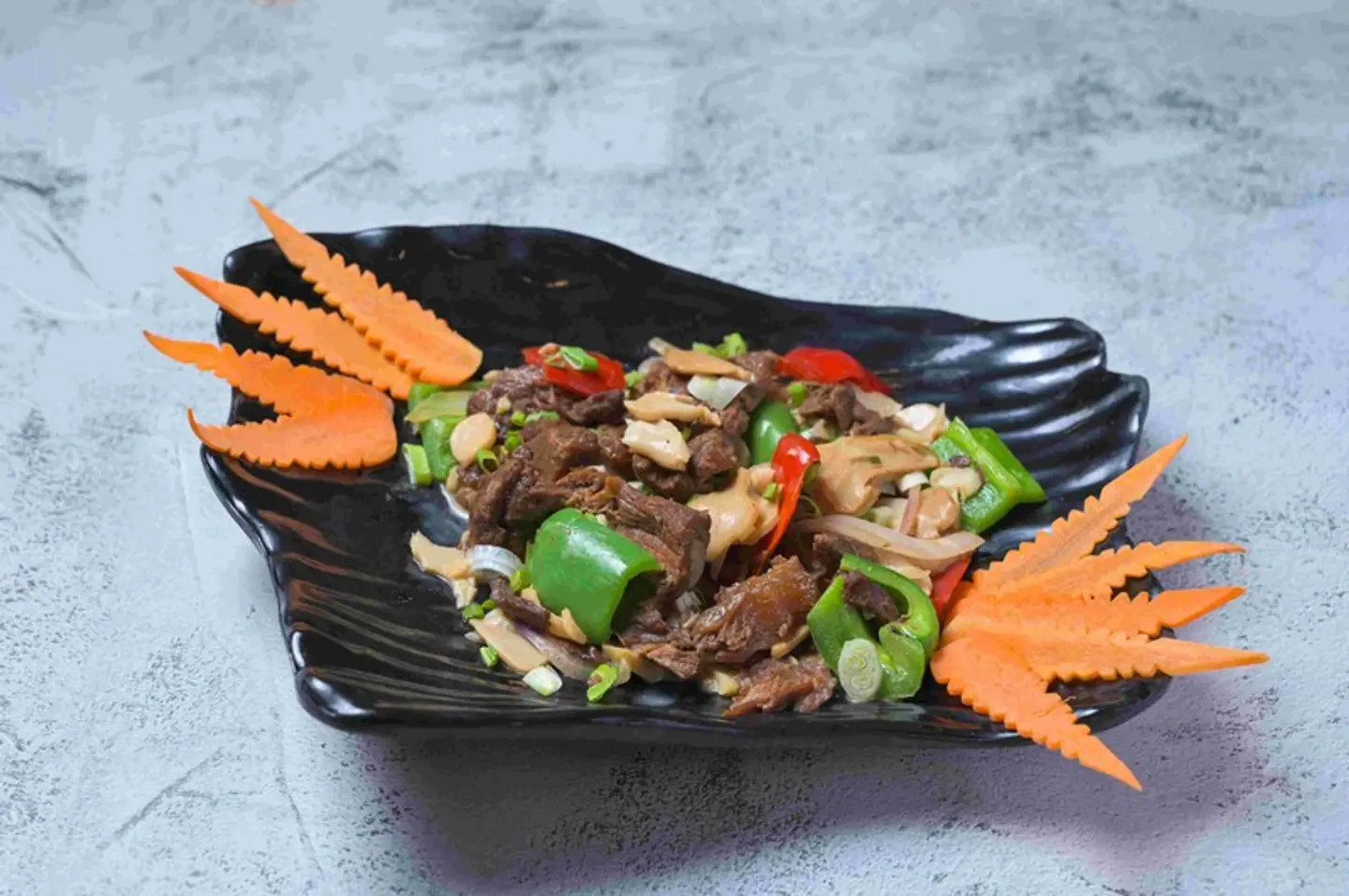 لحم بخلطة المشروم