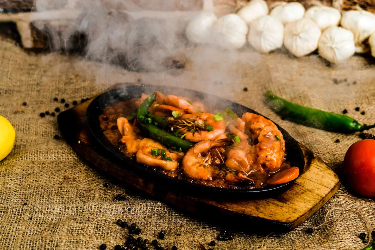 Sizzling Mix Gambas