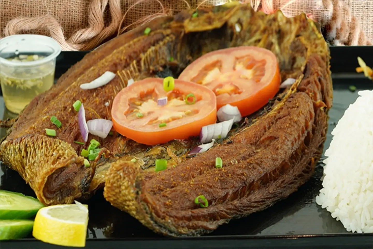 Fried Bangus