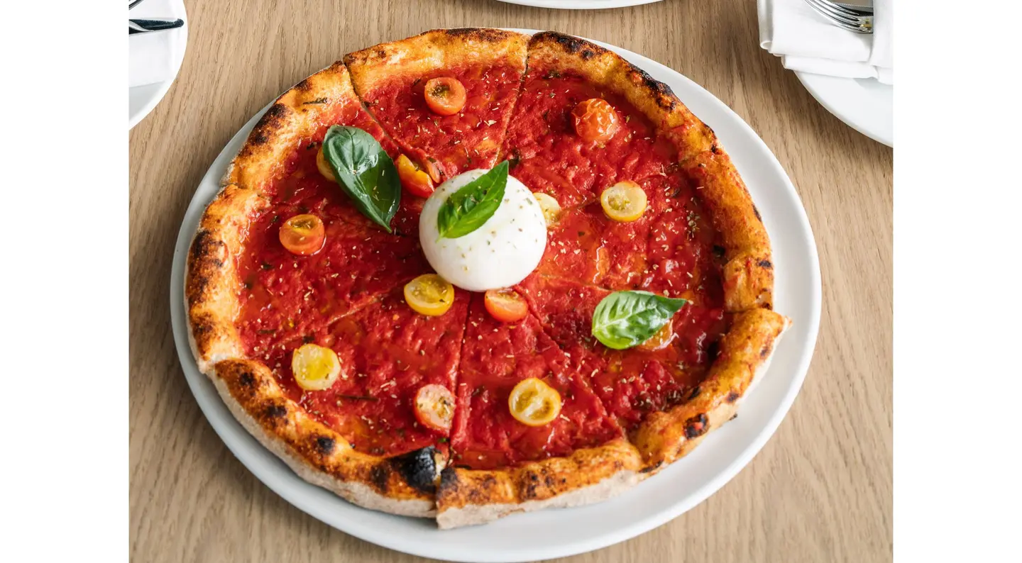 بيتزا بوراتا