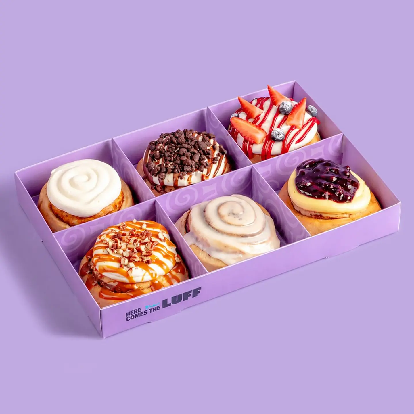 Jumbo Swirls   6 Pcs
