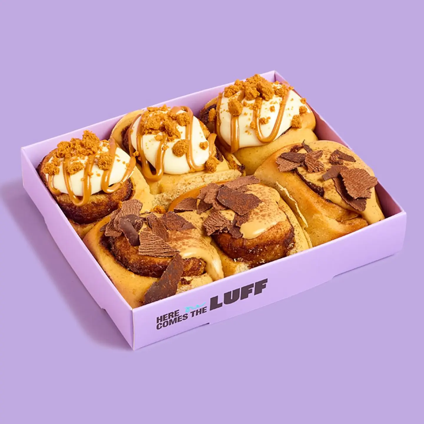 Mini Cinnamon Rolls 6 Pcs