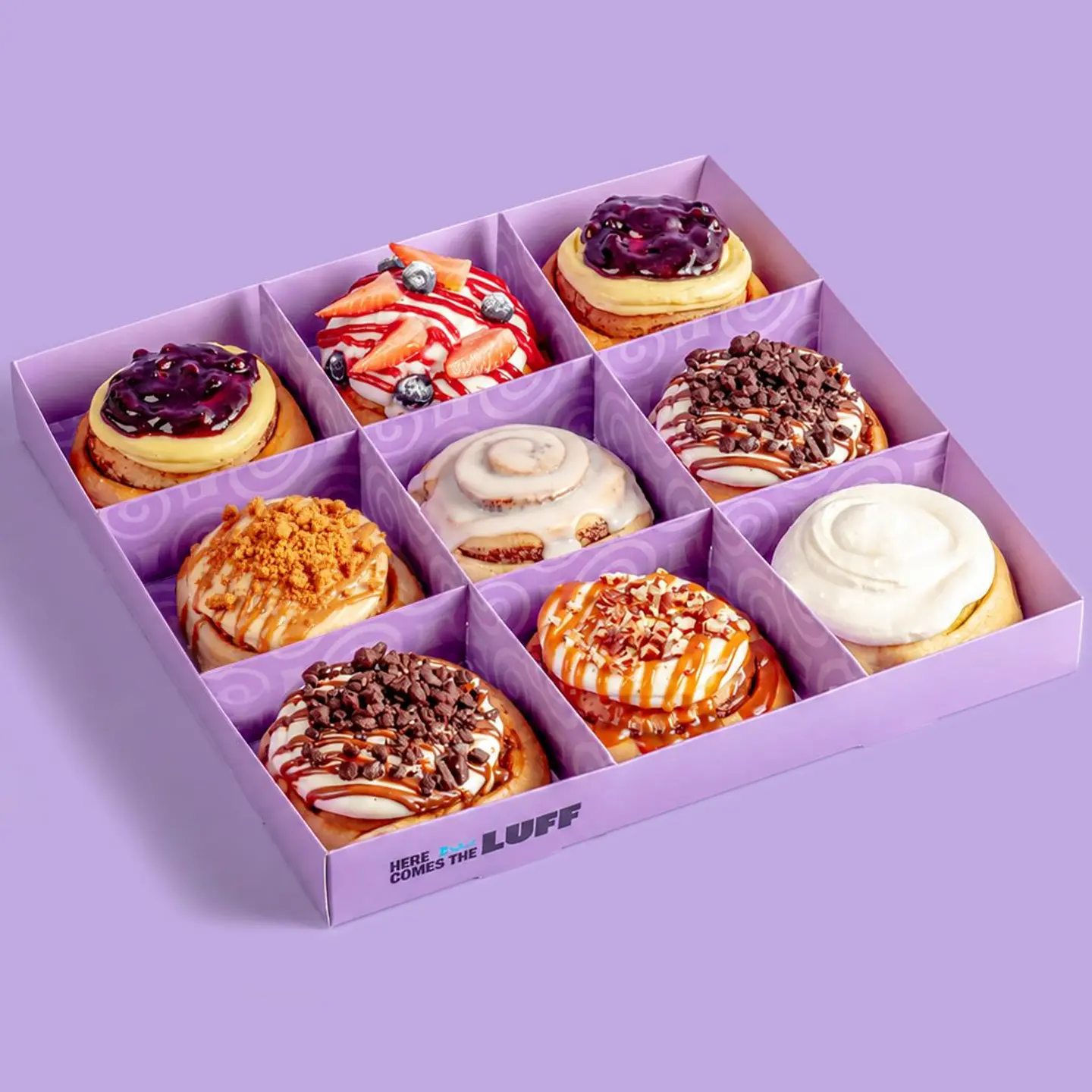 Jumbo Cinnamon Swirls   9 Pcs